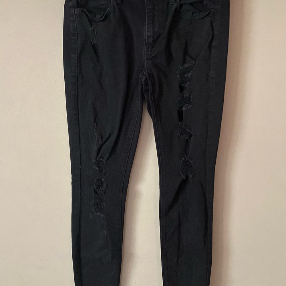 Black Ripped Jeans